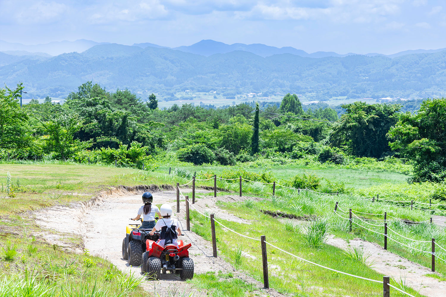 バギー体験 体験風景