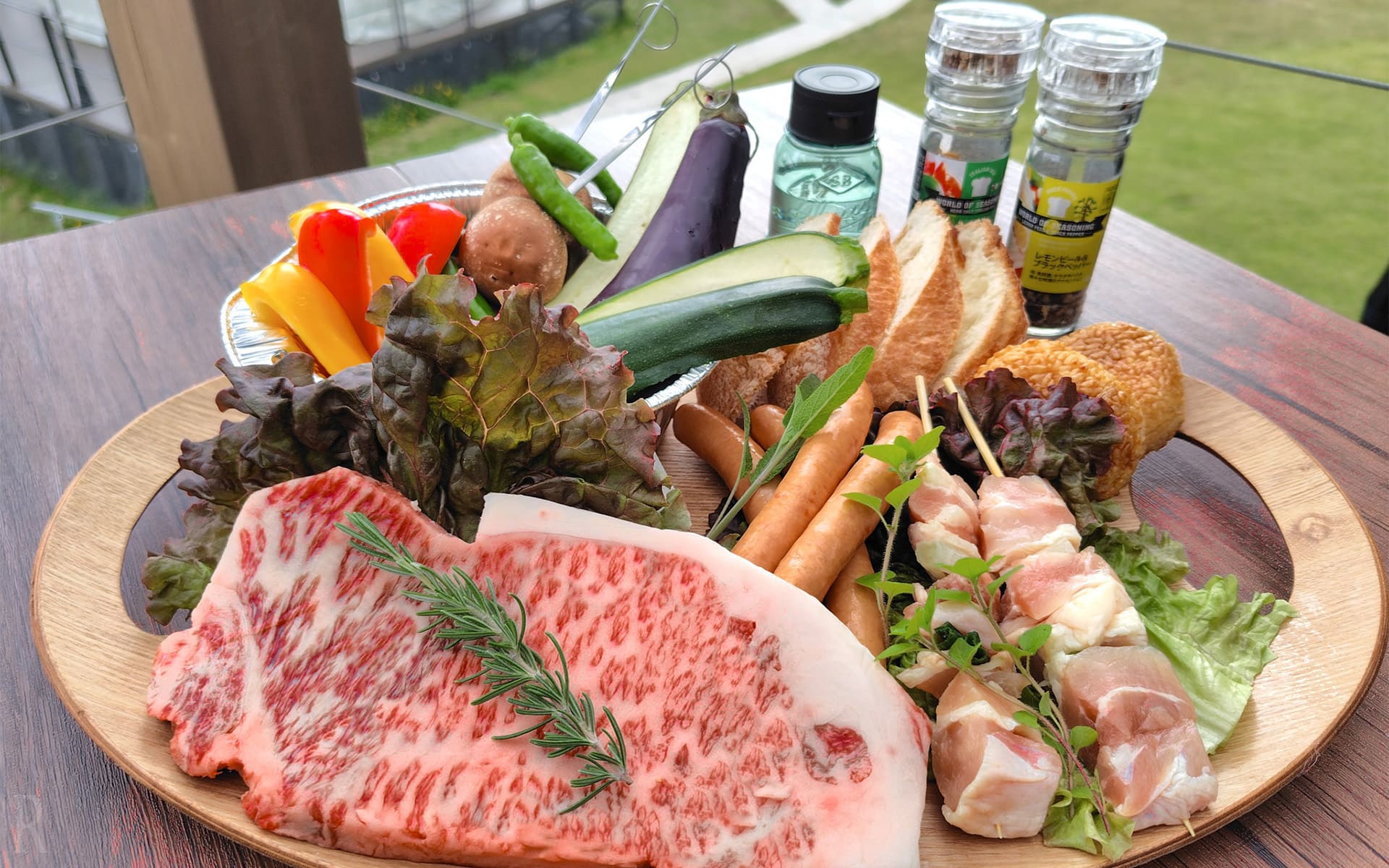 グランピングBBQプラン
